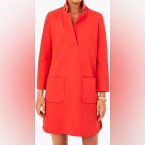 Tuckernuck sz XXL Emerson Dress POPPY RED Ponte